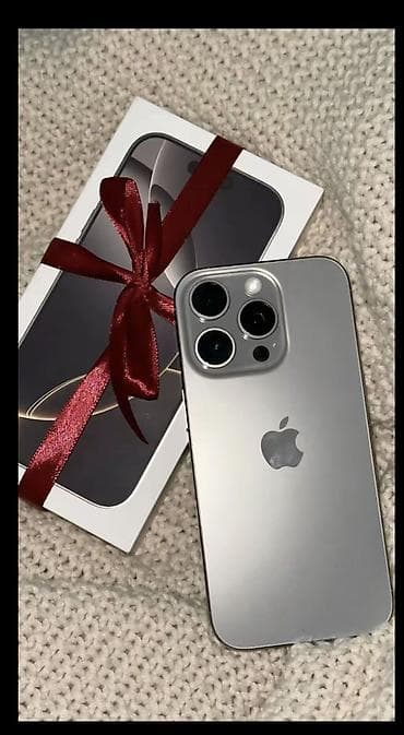 IPhone 15 Pro Max, Б/у, 256 ГБ, Серебристый, Защитное стекло, Чехол, Коробка, 84 %
