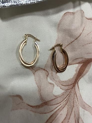 Серьги, Проба 585, Без вставки, Женские, Новый