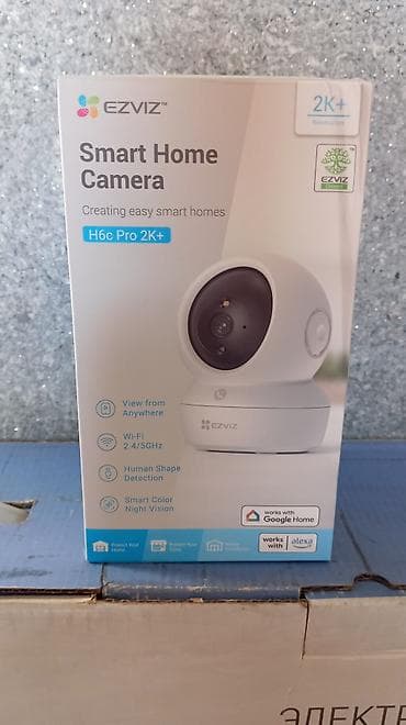 eos r: Ezviz H6c Pro 2K+ — умная поворотная домашняя камера наблюдения — 2