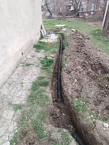 Сантехниктер: Земляные работы и наружные инженерные сети - Рытьё траншей и — 4