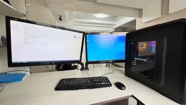 Компьютер, ядер - 6, ОЗУ 32 ГБ, Игровой, Б/у, AMD Ryzen 7, NVIDIA GeForce GTX 1080, HDD + SSD