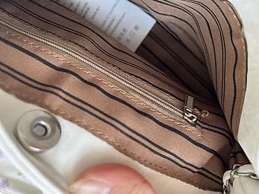 samsung fold2: Сумка на плечо MIKAIQI - Цвет: молочный/айвори - Материал верха — 4