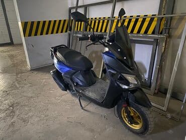 двухместный мопед: Тип скутера 125 куб. см, Бензин — 3