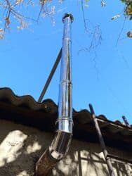 отопительные газовые котлы: Монтаж дымоходов на крыше и через дом Услуги по дымоходам для частных — 20