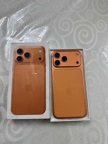 iphone 12 mini рассрочка: IPhone 17 Pro Max, Б/у, 256 ГБ, Оранжевый, Чехол, 100 % — 2