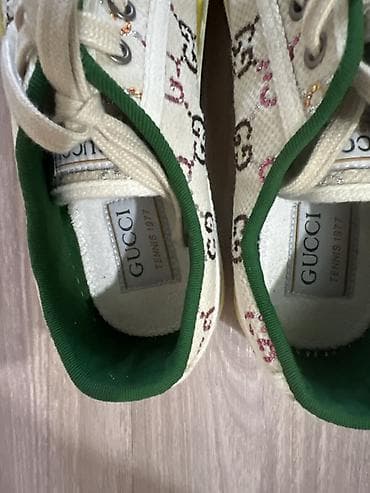 кроссовки гуччи: Кеды Gucci Tennis 1977 - Модель: Gucci Tennis 1977 - Верх — 3