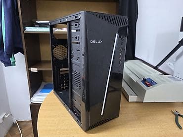 мини корпус для пк: Корпус ПК, Б/у, Delux, цвет - Черный — 1