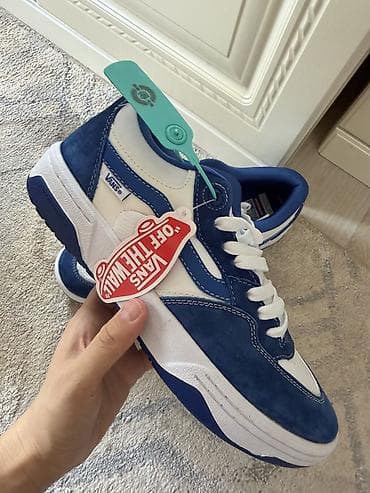 Мужские кроссовки, 44, Vans, Новый, цвет - Синий, Самовывоз