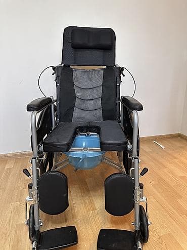 раскладные кушетки: Инвалидная коляска с функцией лежачего положения и санитарным узлом - — 7