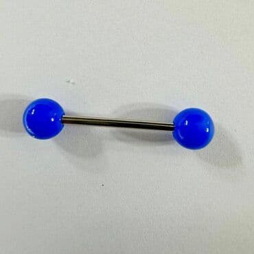 пистолет на пистонах: Штанга 16 мм с акриловыми цветными шариками 4- 6 мм, пирсинг, цена за — 4