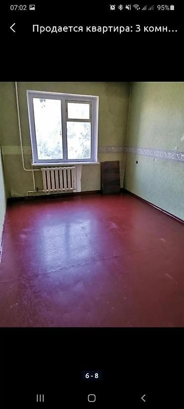 kant flat: 65 м², Без мебели — 2