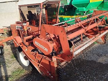 Сенокасилка Гидроход Самоходная жатка/сенокосилка Hesston 6500.жатка — 2