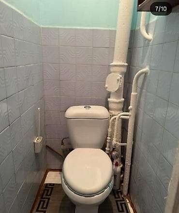 105: 2 комнаты, 48 м², Аламедин-1 мкр 105 серия, 9 этаж, Требуется ремонт — 6