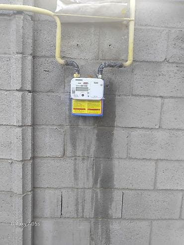 Газификация, Установка газового счетчика