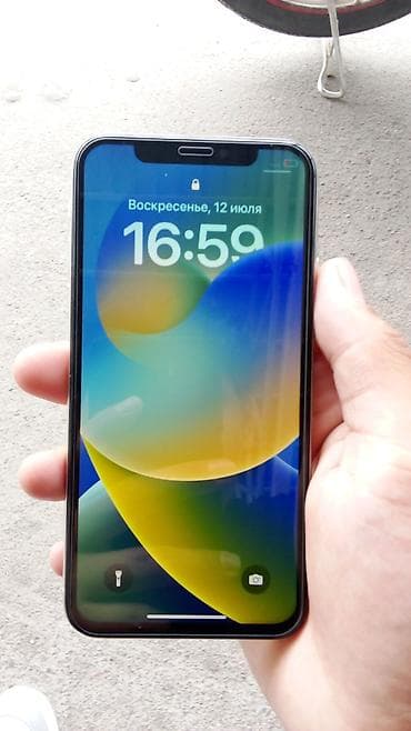 x айфон: IPhone X,64 гб АКБ 100 минус фейс трутон не работает и трещина задний — 4