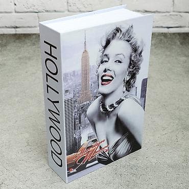 Спорт и хобби: Книга-сейф “Marilyn Monroe” - Маскировка под книгу с обложкой в стиле — 3