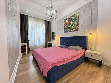 flat osh: 3 комнаты, С мебелью полностью — 6