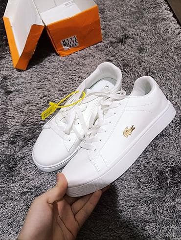 кроссовки лакоста: Кроссовки, 38, Lacoste, Новый, цвет - Белый, Самовывоз, Платная доставка — 1