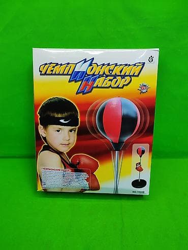 детская груша: Бокс детский набор груша и перчатки🧤 Комплектация товара: стойка для — 1