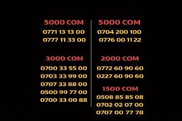 смена номера о: 0220 1-2-3-4-5 5-15000сом 0771 13 13 00 - 5000сом 0777 11 33 00 - — 3