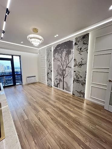 продаю квартира в бишкеке: 1 комната, 50 м², Элитка, 9 этаж, Дизайнерский ремонт — 2