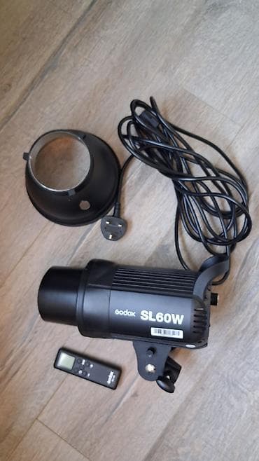 ring light: Студийный осветитель постоянный - Godox SL60W - Мощность: 60 Вт — 2