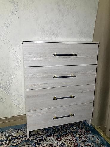 комод с зерколом: Комод для одежды, Новый, Без зеркала, Самовывоз — 3