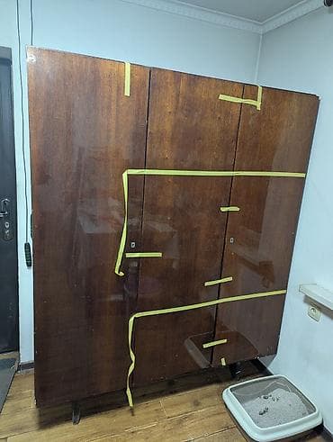 Эмерек гарнитурлары: Продам комплект мебели советского образца: Шкаф и 2 кровати - Шкаф — 1