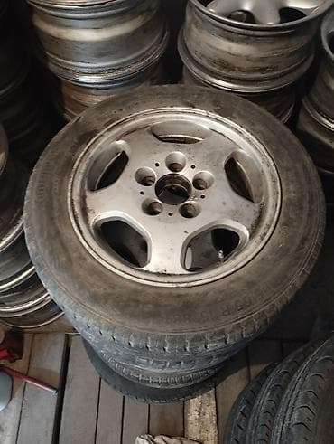 mekab: Литые Диски R 15 Mercedes-Benz, Комплект, отверстий - 5, Б/у — 2