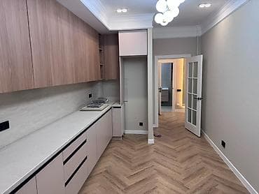 Недвижимость: 2 комнаты, 58 м², Асанбай мкр Элитка, 2 этаж, Дизайнерский ремонт — 9