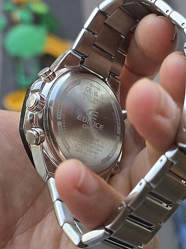 Аксессуары: Классические часы часы, Casio, Япония, Водонепроницаемые, Секундомер, Таймер, Мужские, Б/у — 4