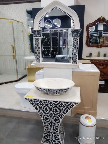 раковина и стиральная машина: Тумба-раковина магазин находится в Аю Гранд адрес Чокана Валиханова 2 — 6