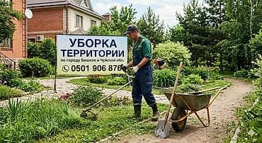 стяшки: Уборка территории, Уборка двора и сада, Уход за деревьями — 1