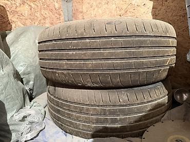 асвальт: Шины 215 / 55 / R 17, Лето, Б/у, Пара, Легковые, Bridgestone — 1