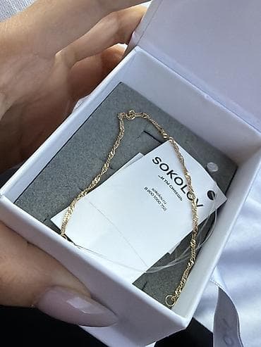 Золотой браслет SOKOLOV - Материал: золото жёлтого оттенка -