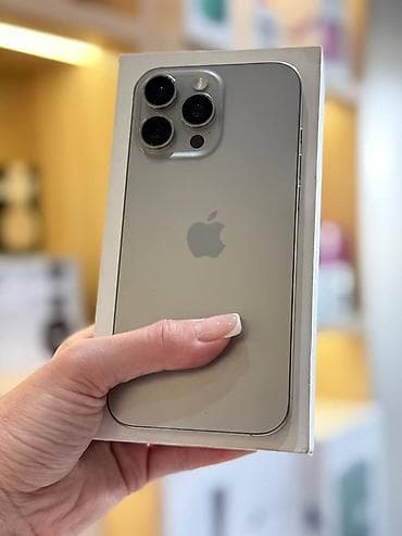 google p: IPhone 16 Pro Max, Б/у, 256 ГБ, Natural Titanium, Защитное стекло, Чехол, Коробка, 89 % — 1