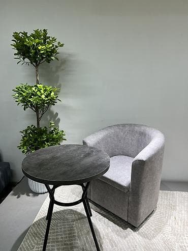 кресла лофт: Кресло-бочонок, компактное - Универсальный дизайн: плавные округлые — 2