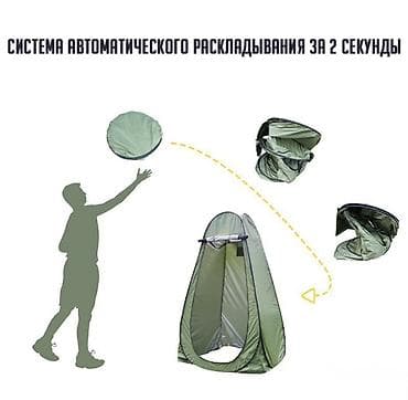 купить переносной гараж для одного автомобиля: Складная палатка‑укрытие (переносная душевая/гардероб/туалетная — 3