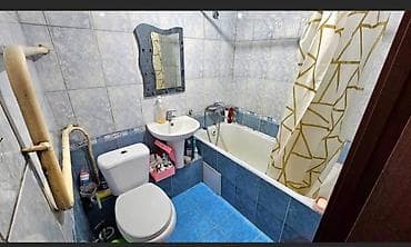 24: 2 комнаты, 45 м², ул. Ахунбаева / Малдыбаева 104 серия, 2 этаж, Косметический ремонт — 3