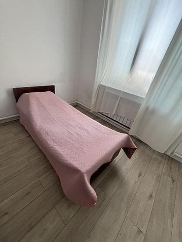 Столы: Односпальная кровать, Каркас без матраса, длина - 195 см — 1