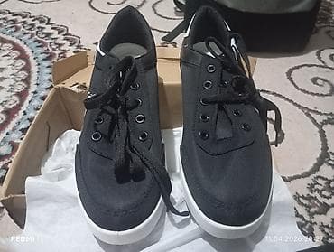 garmin fenix 8: Кеды мужские/унисекс, классические, черные - Материал верха: плотный — 1