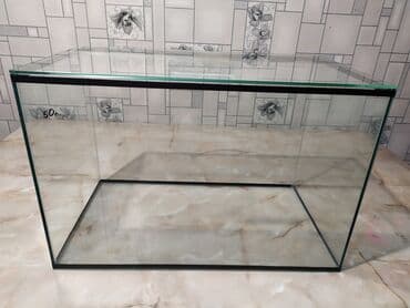 аквариумная рыбка: Новый Аквариум объёмом 50 л с крышкой. есть и другие объёмы — 1