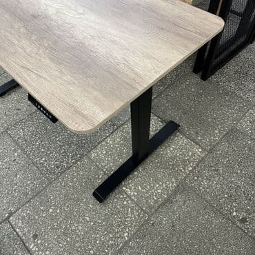 офисные столы ош: Стол регулируемый по высоте Размер столешницы 130”70 с закругленными — 2