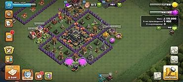 Видеоигры: "clash of clans акаунту сатылат 
баасы :800сом — 3