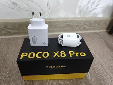 лошка вилка: Сетевое зарядное устройство Xiaomi/Poco 100W + кабель USB-A → USB-C — 1