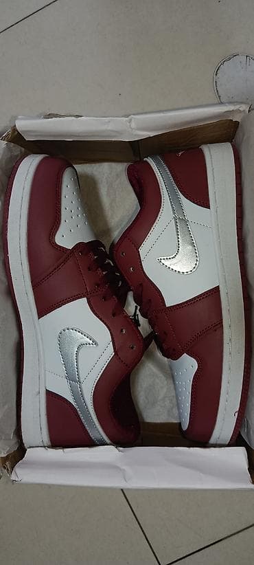 ош жапалак: Эркектердин кроссовкасы, 42, Jordan, Жаңы, түсү - Кызыл, Акылуу жеткирүү — 2