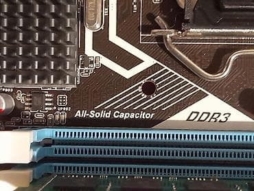 i3 9100: Материнская плата, Б/у, AFOX, LGA1151 v2, Micro-ATX, Для ПК — 3