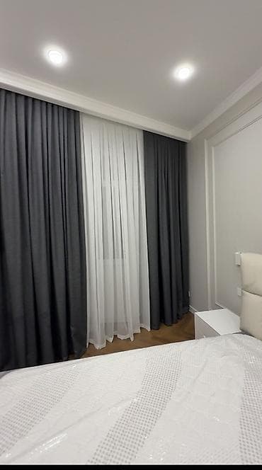 fabric case: Комплект штор, Велюр, Светонепроницаемая, Изготовление на заказ, Для спальни — 1