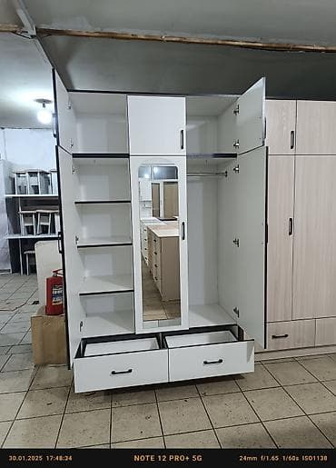 Шифоньер, шкаф для одежды, Новый, Прямой, ЛДСП