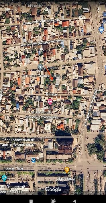 бишкек дом сатылат: 4 соток, Бизнес үчүн, Кызыл китеп — 1